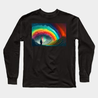 Rainbow Cloud #2 Long Sleeve T-Shirt